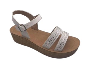 Women’s Ladies’ Wedge Sandals With Rhinestone