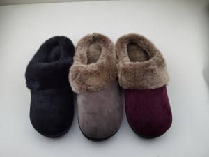 Women’s Cozy Memory Foam Slippers Fuzzy Wool-Like Plush Fleece Lined House Shoes
