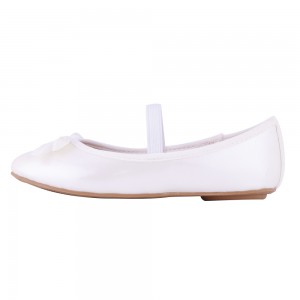 Girls’ Shoes – Ballet Flats with With Elastic Strap