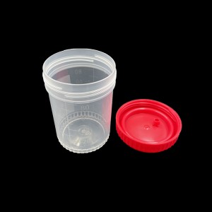 Disposable Plastic Urine Sampling Sample Collection Test Container Urine Cup