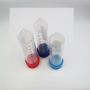 China products suppliers Laboratory Consumables 50ml Centrifuge Tube with Conical Bottom Enzyme Free