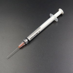 Ce/FDA Aprobita Medicina Aŭtomata Sekureca Injektilo por Protekti Flegistinon kaj Pacientojn