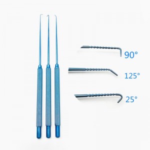 Hirurški instrumenti za neurohirurgiju Titanium Micro Carpentier Vascular Hook