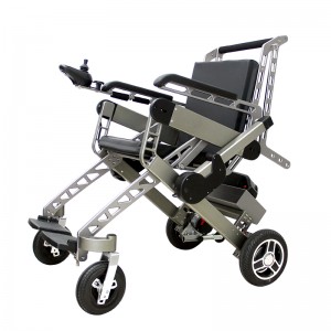Karrocë me rrota në këmbë për vegël ecjeje me aftësi të kufizuara Karrocë elektrike elektrike në këmbë në këmbë