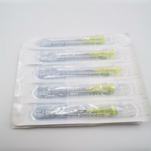 Medicae Disposable Meso Acus 34G 4mm 1.5mm 2.5mm Acus Pulchritudinis Pro Injectione