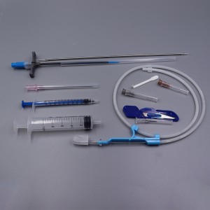 Kit de portos implantables de porto de quimioterapia de material médico con accesorios