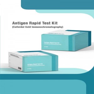 Kit de proba rápida de antíxeno de diagnóstico de enfermidades infecciosas Covid-19