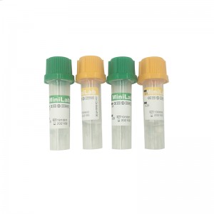 0.25ml 0.5ml 1ml Mini Micro Capillary Blood Collection Tube Test Tube