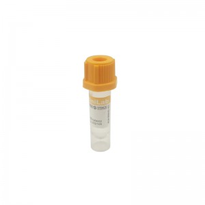 0,25 ml 0,5 ml 1 ml mini tubo de ensayo micro de recolección de sangre capilar