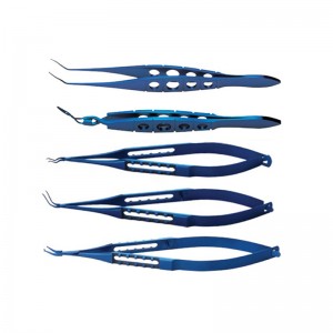 Instruments quirúrgics oftàlmics Pinces mèdiques Pinces de lligament de titani