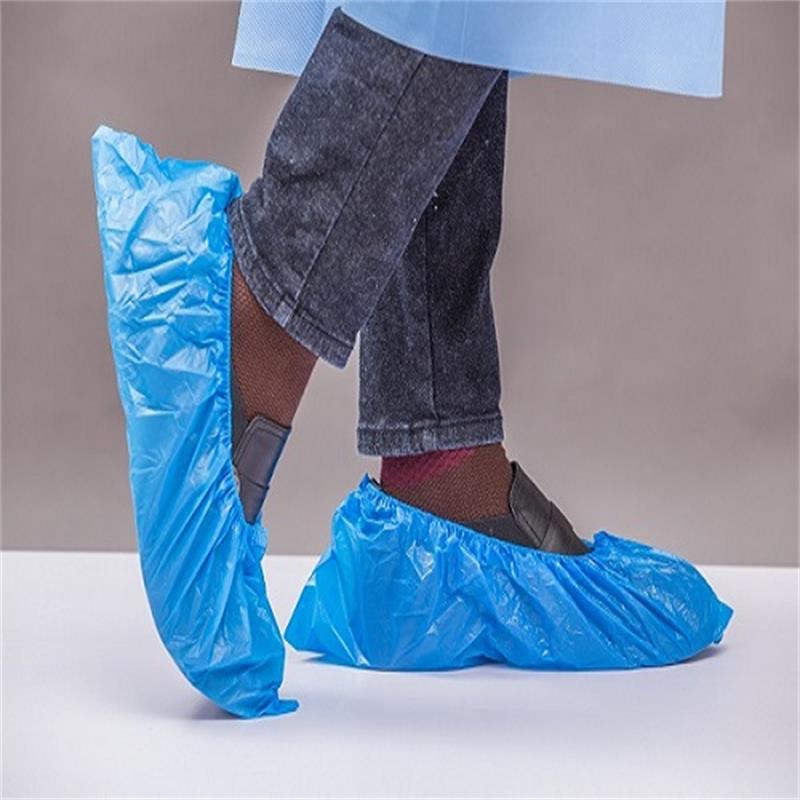 China Wholesale Pe Glove Manufacturers - China Factory Price Disposable Anti-Skid Plastic & Non-Woven Fabric Durable Shoe Cover – Teamstand