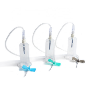 8 Years Exporter China Disposable Scalp Vein Set with Wing Injection Port for Blood Collection