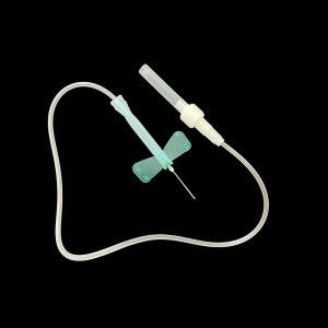 Medical Supply Disposable Multisample Butterfly Safety Blood Collection Needle