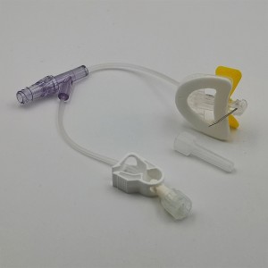 Disposable Medical Supplies Y Type Safety Huber Needles