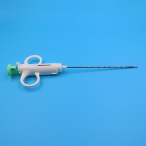 Polavtomatska biopsijska igla za enkratno uporabo Medical Supply 14G