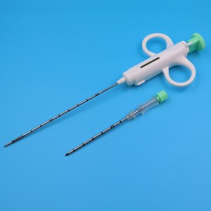 Medical Supply disposable semi-awtomatikong biopsy needle 14G