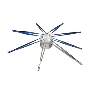Mitsempha Tweezers Pliers Flat Handle Cardiac Dissecting Forceps Titanium Surgical Forceps