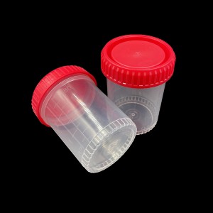 Disposable Plastic Urine Sampling Sample Collection Test Container Urine Cup