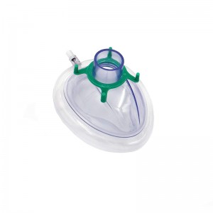 Mască de respirație pentru anestezie din PVC Mască de nebulizator cu pernă moale
