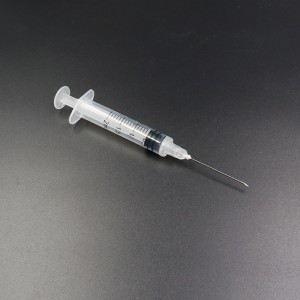 CE ISO 0,5ml 1ml 3ml 5ml 10ml Jarum Suntik Vaksin Nonaktifkan Otomatis dengan Jarum