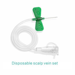 Cheap Price Butterfly safety Scalp vein set with CE ISO
