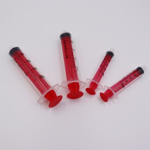 Medische wegwerpbare steriele plastic injectiespuiten