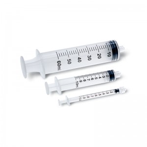 Medical Disposable Steril Plastik Hypodermic Luer Slip Luer Lock Syringes
