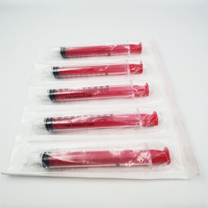 Syringes Hypodermic Plastic Serile Na-atụfu Ọgwụ