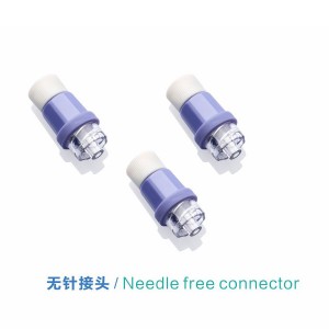 1/2/3/4 Way Extension Tube Infusion Set miaraka amin'ny Needle Free Connector