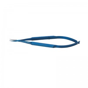 Amûrên Ophthalmîk Titanium Forceps Scissor Needle Holder with Lock