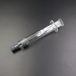 Medical Disposable Prefilled Saline Flush Syringe