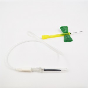Medical disposable safety blood collection needle