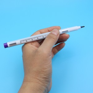 Surgical Medical Tetovējumu marķiera pildspalva Ķirurģiskā ādas marķiera pildspalva 0,5mm 1mm