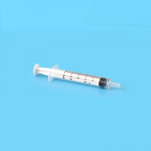 Ce FDA Goedgekeurde Medische Voorzieningen 1 ml 3 ml 5 ml 10 ml 20 ml 60 ml Plastic Luer Lock Slip Wegwerpspuit met Naald