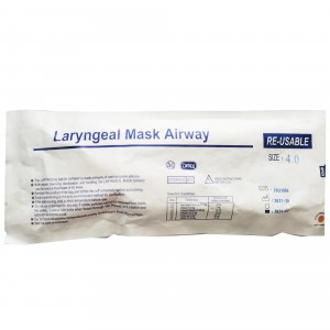 Máscara laríngea Máscara laríngea de fábrica Venta en caliente Máscara laríngea de silicona reforzada para vía aérea