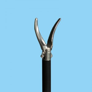 Jednorázové laparoskopické nástroje Jednorázové dvoučinné zakřivené nůžky