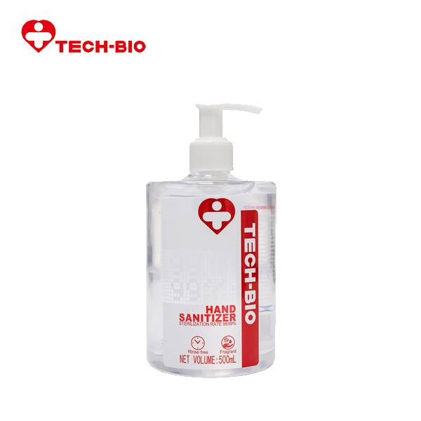 factory Outlets for Rose Hand Sanitizer - TECH-BIO Hand Sanitizer Moisture 500 ML – Zhongrong