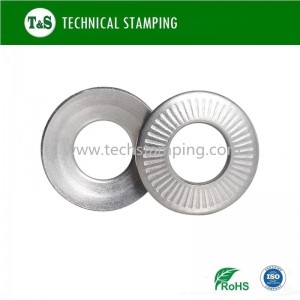 Serrated Conical Spring Washers NF E25-511