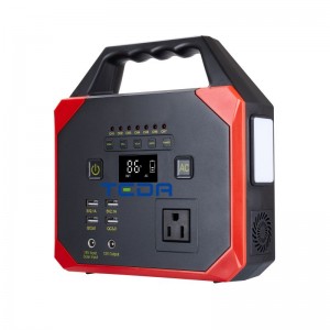 Light weight, high power quick charge portable power station