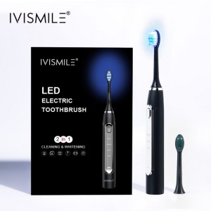 Brosse à dents électrique SONIC avec tête de brosse à dents 2 pièces brosse à dents électrique