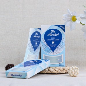 Professional Effective Whitening Mint Flavor Alcohol-free Teeth Whitening Strips For Home Use