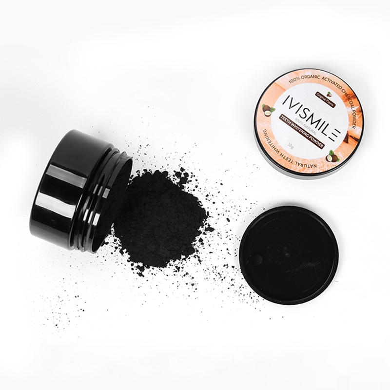 IVISMILE Organic Natural Activated Charcoal Cleaning Removal Stains Tooth Black Powder Featured Image