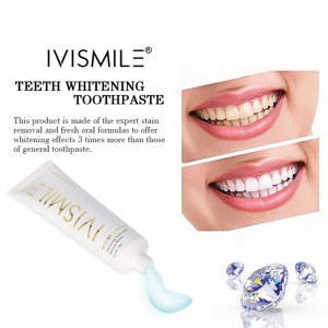 Wholesale Popular Custom Private Logo 3% HP Whitening Toothpaste For Teeth Whitening