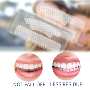 Grosir Gigi Aman Putih Cerah Menghilangkan Noda 6% Strip Kering Pemutih Gigi HP Dengan Label Pribadi