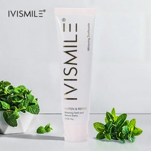 Factory Manufacturer Private Label 105g Organic Activated Toothpaste Mint Teeth Whitening Toothpaste