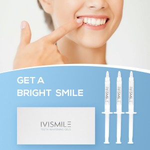 IVISMILE Teeth Whitening Syringe 3Pcs Supplyment