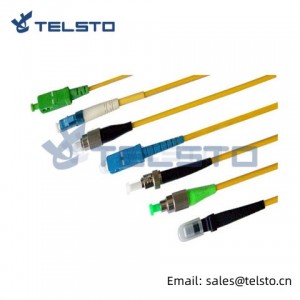Fiber optic jumper optical fiber patch cord fiber optica patch cable with SC APC LC FC ST connectors