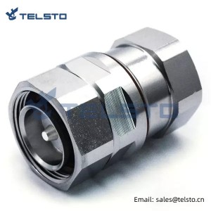 DIN 7/16 Male connector for 7/8″ flexible RF cable
