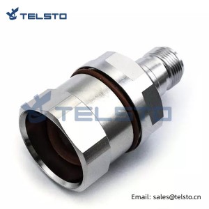N Female to 7/8” coaxial cable connector