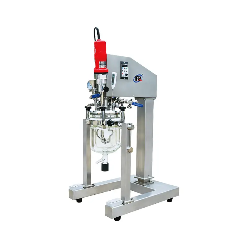 Revolutionary vacuum emulsifying mixer and homogenizer simplifies laboratory production